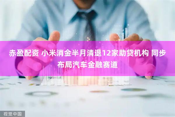赤盈配资 小米消金半月清退12家助贷机构 同步布局汽车金融赛道